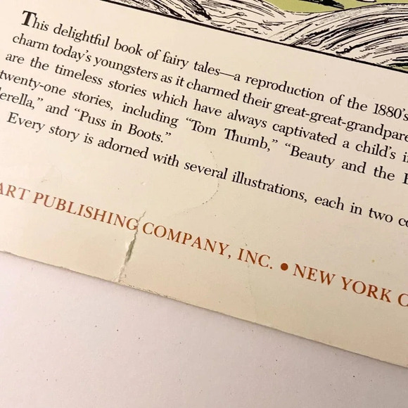 Vintage 1977 Aunt Louisas Book of Fairy  Tales Book Hart Publishing Paperback - Picture 3 of 15